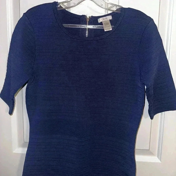 Cache Ribbed Midi Dress - Picture 3 of 4